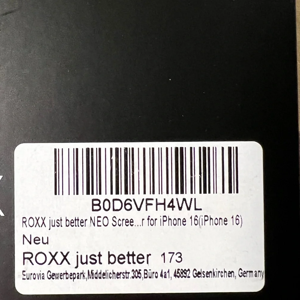 ROXX screen protectors 16 & 16 pro